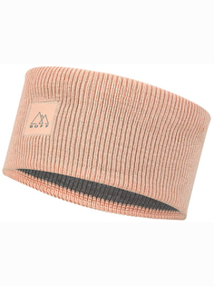Повязка унисекс Buff Crossknit Headband, розовый