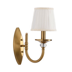 Светильник настенный с абажуром CHIARO 404020701 Сильвия 1*40W E14 220 V бра