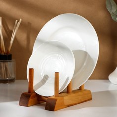 Подставка-сушилка Adelica для разделочных досок и посуды, пропитано минеральным маслом,17?