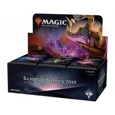 Mtg: набор из 36 бустеров издания базовый выпуск 2019 на русском языке No Brand