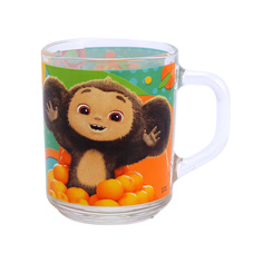 Кружка ND Play Чебурашка, детская, маленькая стекло 230 мл ND Play