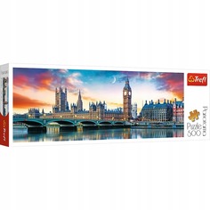 Trefl Пазл-панорама Биг-Бен и Вестминстерский дворец, Лондон, 500 элементов 29507 с 6 лет
