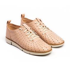 Полуботинки женские Clarks Tri Etch розовые 36 EU