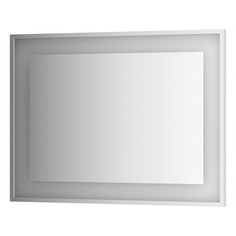 Зеркало в багетной раме со встроенной Led-подсветкой Evoform BY 2205, 75х100 3000 К