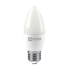 Лампа светодиодная LED-СВЕЧА-VC 8Вт 230В E27 4000К 720лм IN HOME 4690612020457 ( 1шт. )