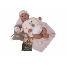 Пупс Arias Reborns Iare мягкий, 45 см, соска, Т22112