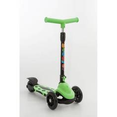 Самокат BKS-140 3-х колес. СКЛАДНОЙ (GREEN) 40 кг No Brand
