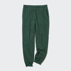Спортивные брюки мужские UNIQLO 455640COL58 зеленые L (доставка из-за рубежа)