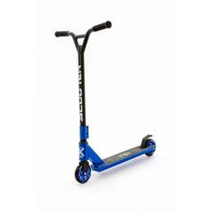 Детский 2-колесный трюковой самокат Scooter WX-ST220-2 STUNT синий/анодированый