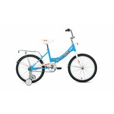Велосипед 20 FORWARD ALTAIR KIDS COMPACT (1-ск.) 2022 голубой No Brand