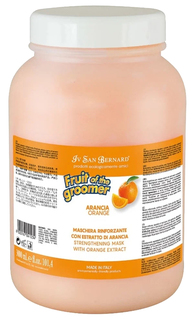 Восстанавливающая маска Iv San Bernard Fruit of the Groomer Orange, 3 л