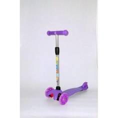 Самокат LKS-010 3-х колес. (с подсвет) (PURPLE) 40кг (упак.6 шт.) No Brand