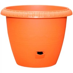 Цветочный горшок Le jardin на колесах 387571 20,5 л терракотовый 1 шт. No Brand