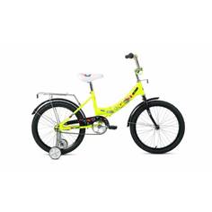 Велосипед 20 FORWARD ALTAIR KIDS COMPACT (1-ск.) 2022 яркий/зеленый No Brand