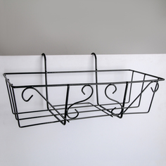 Подставка для цветов балконная Доляна «Ренессанс» 45,5?18?20 см