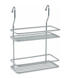 P280037 Railing Полка на рейлинг прямоугольная, 2 яруса No Brand