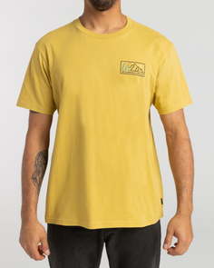 Футболка мужская Billabong F1SS55-BIF2 желтая L
