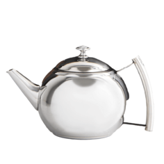 Чайник заварочный «Кеннет» 1,3 л металлическое сито цвет хромированный No Brand