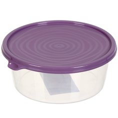 Контейнер пищевой 1 л, круглый, Сальваре, С223КОЛ No Brand