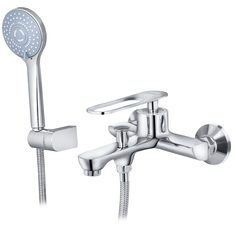 Смеситель для ванны с душевой лейкой Maxonor MN3279, короткий излив, хром