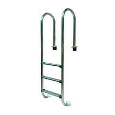 Лестница 3 ступени IML "Muro" узкий борт нержавеющая сталь Aisi-304 PS-0206