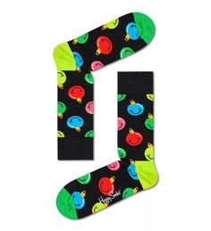 Носки унисекс Happy Socks JSS01 9300 черные 29