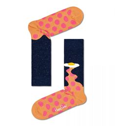 Носки унисекс Happy Socks EGG01 разноцветные 25