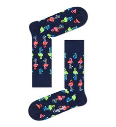 Носки унисекс Happy Socks FLA01 синие 25