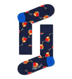 Носки унисекс Happy Socks HAV01 синие 25