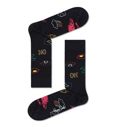 Носки унисекс Happy Socks GTI01 черные 29