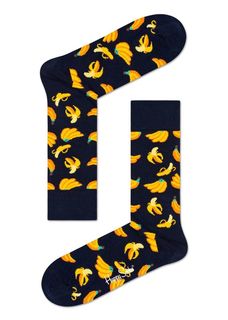 Носки унисекс Happy Socks BAN01 черные 25