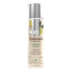 Массажное масло с ароматом кокоса и лайма JO Naturals Coconut Lime 120 мл