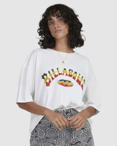 Футболка женская Billabong C3SS47-BIP2 белая XS/6