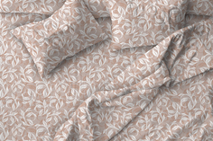 Простыня Евро Galtex Комфорт Вьюнок бежевый