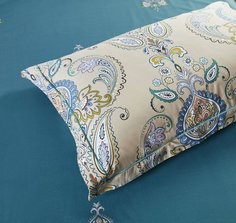 Комплект простыни с двумя наволочками, хлопок 1599-3PS Asabella