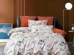 Комплект постельного белья Евро, египетский хлопок 1825-6 Asabella