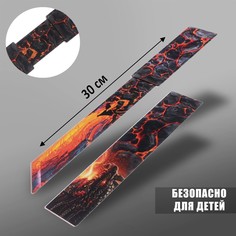 Сувенир деревянный нож танто "Вулкан", 30 см No Brand