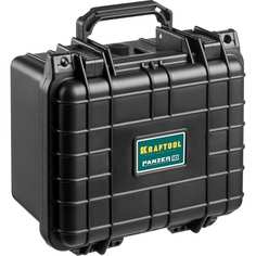 Ударопрочный ящик пластиковый, степень защиты IP55, 10", KRAFTOOL "PANZER" 38251-10