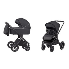 Коляска 2в1 Carrello Ultimo CRL-6516 Harbor Grey надувные колеса 2023
