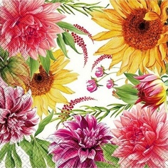 Салфетки бумажные 3-х слойные 33см 20л Gratias Цветение в саду