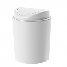 Контейнер для мусора 1л (белый) Бытпласт