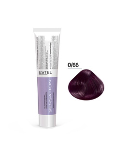 Краска для волос DE LUXE SENSATION ESTEL PROFESSIONAL 0/66 корректор фиолетовый 60 мл
