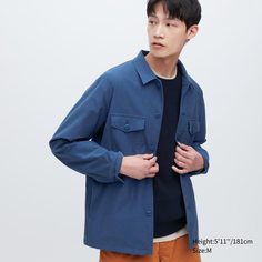 Куртка мужская UNIQLO 455093COL66 синяя L (доставка из-за рубежа)