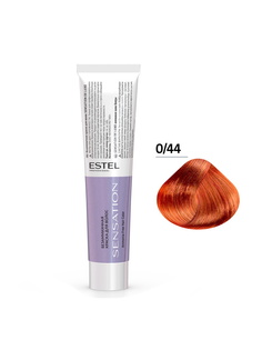 Краска для волос DE LUXE SENSATION ESTEL PROFESSIONAL 0/44 корректор оранжевый 60 мл