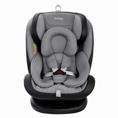 Автокресло INDIGO AERO PRO ISOFIX, ST-3, группа 0+1+2+3 0-36 кг, серый