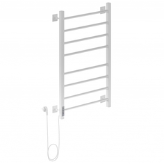 Полотенцесушитель электрический Ника Step-3 80/50 белый подключение слева Nika