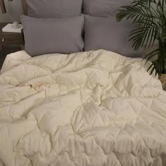 Одеяло 2 спальное зимнее, толстое, стеганое 175х200 см Овечья шерсть, наполнитель 300гр ОТК