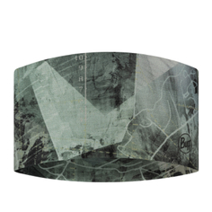 Повязка Buff Coolnet Uv+ Wide Headband Jebel Moss Green