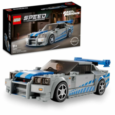 Конструктор LEGO Speed Champions 76917 Fast 2 Furious Nissan Skyline GT-R (R34)