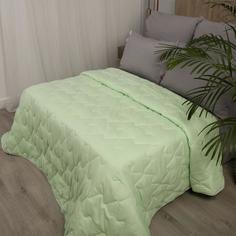 Одеяло 2 спальное 175х220 см всесезонное теплое Эвкалиптовое волокно, наполнитель 200гр ОТК
